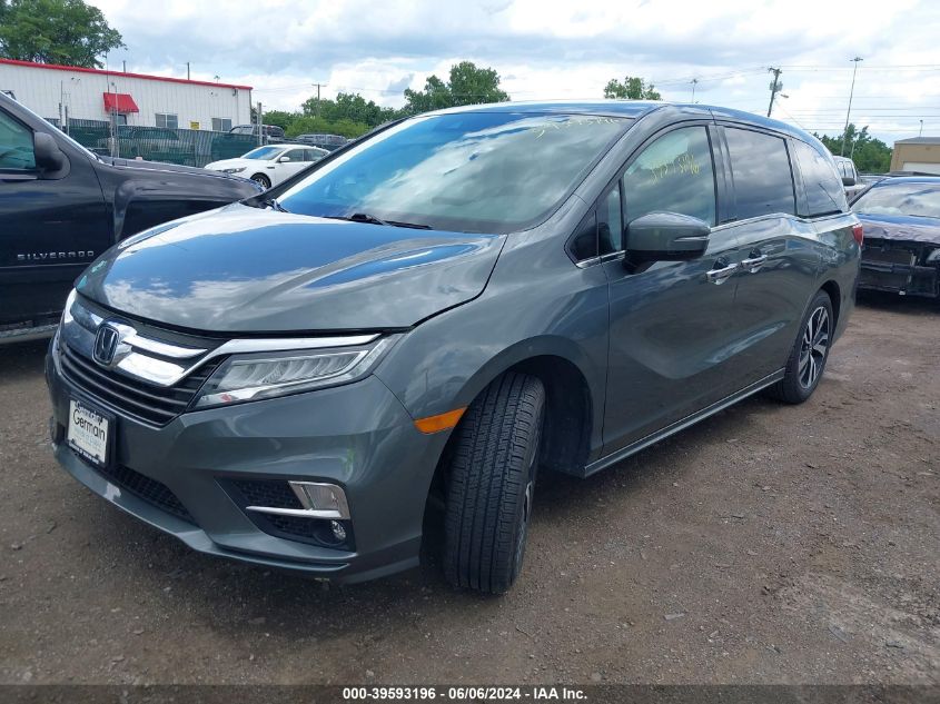 2019 Honda Odyssey Elite VIN: 5FNRL6H94KB040543 Lot: 39593196