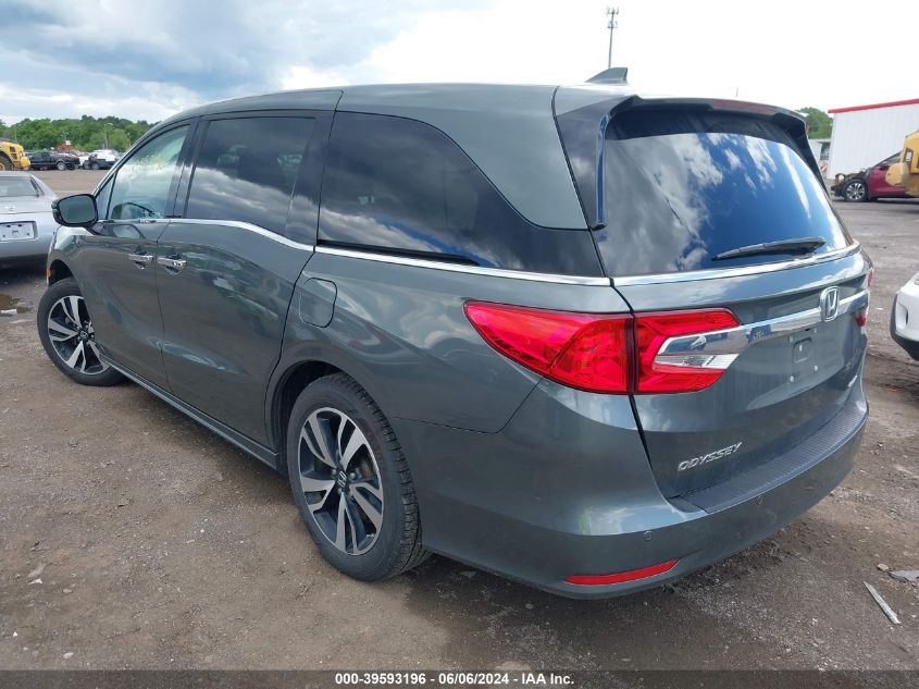 2019 Honda Odyssey Elite VIN: 5FNRL6H94KB040543 Lot: 39593196