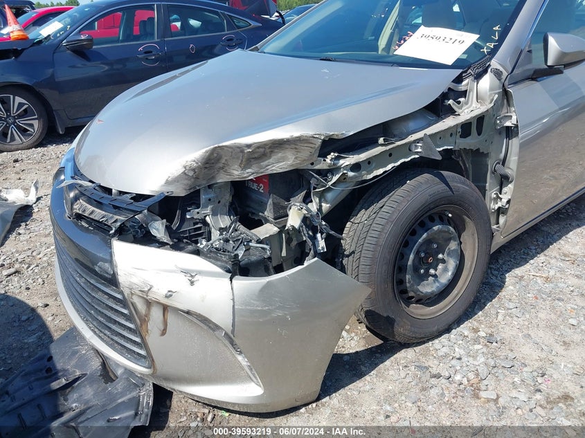 2016 Toyota Camry Le VIN: 4T4BF1FK6GR535487 Lot: 39593219