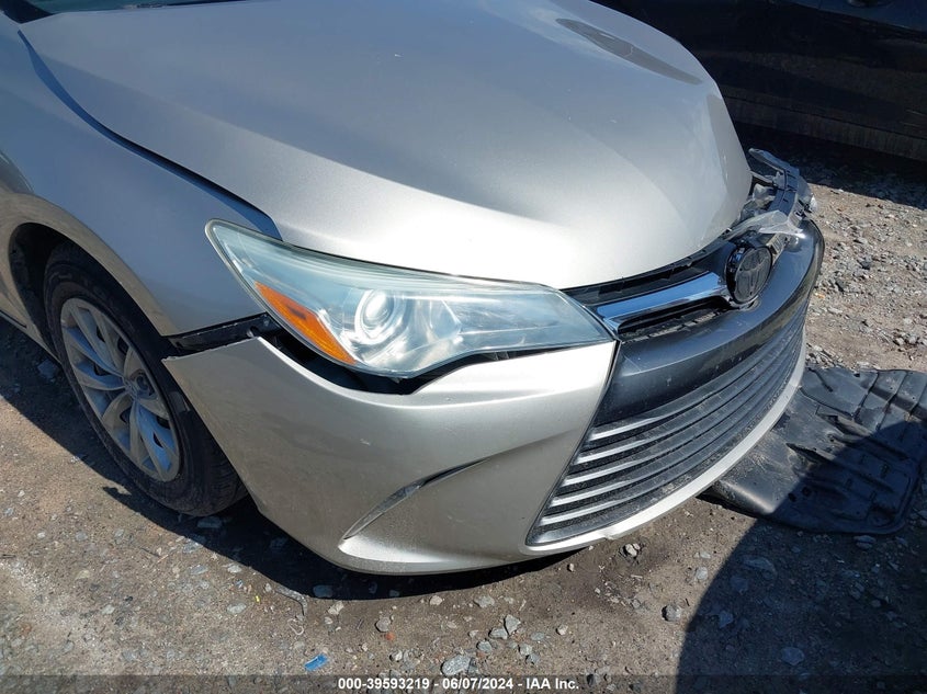 2016 Toyota Camry Le VIN: 4T4BF1FK6GR535487 Lot: 39593219