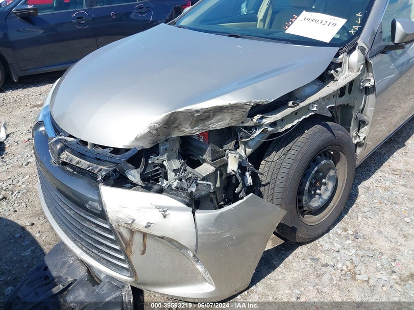 2016 Toyota Camry Le VIN: 4T4BF1FK6GR535487 Lot: 39593219