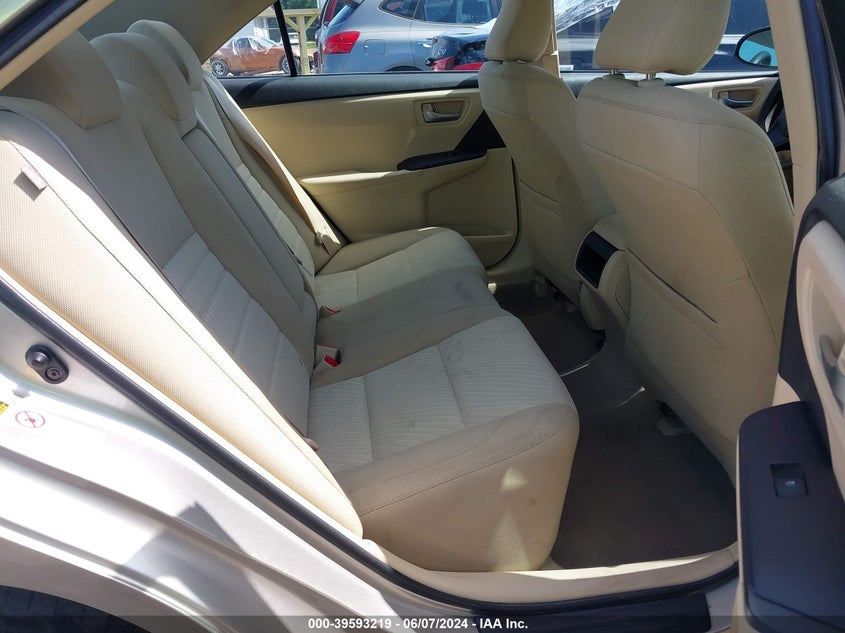 2016 Toyota Camry Le VIN: 4T4BF1FK6GR535487 Lot: 39593219