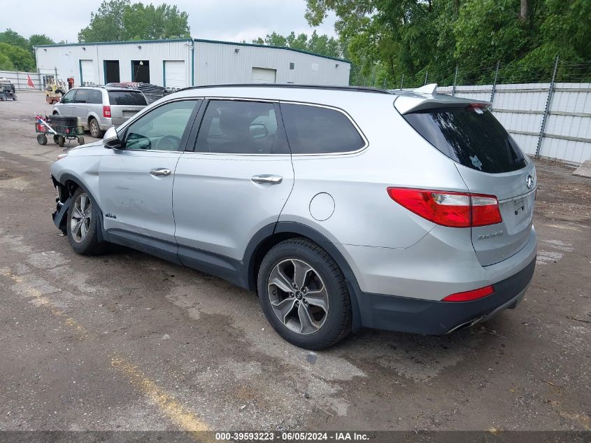 2013 Hyundai Santa Fe Gls VIN: KM8SNDHFXDU020275 Lot: 39593223