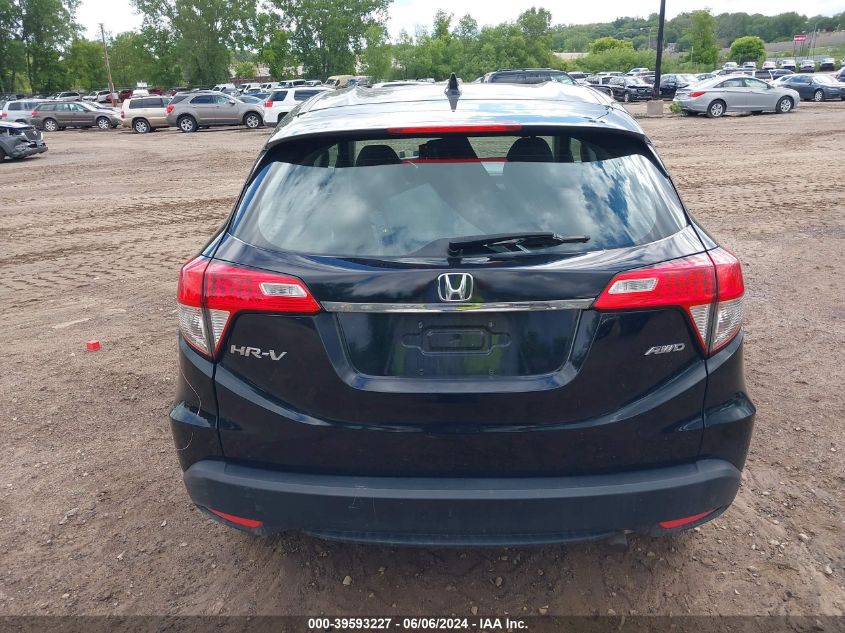 2019 Honda Hr-V Lx VIN: 3CZRU6H36KG702653 Lot: 39593227