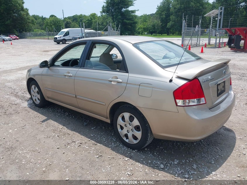 2008 Kia Spectra Ex VIN: KNAFE121585540429 Lot: 39593228