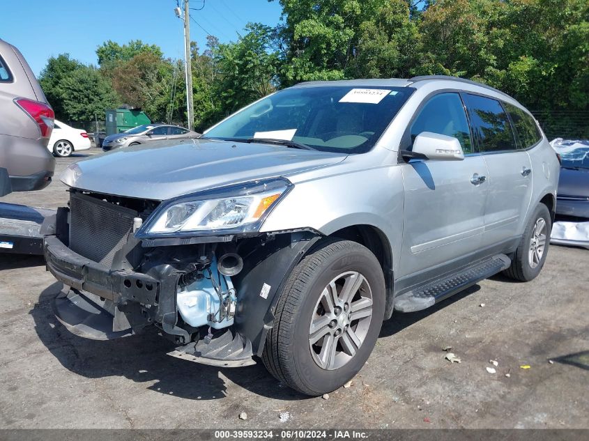 2016 Chevrolet Traverse 2Lt VIN: 1GNKRHKD9GJ347433 Lot: 39593234