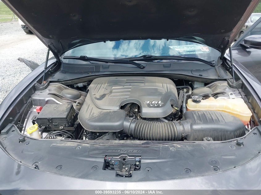 2017 Dodge Charger Sxt Rwd VIN: 2C3CDXHG0HH615266 Lot: 39593235