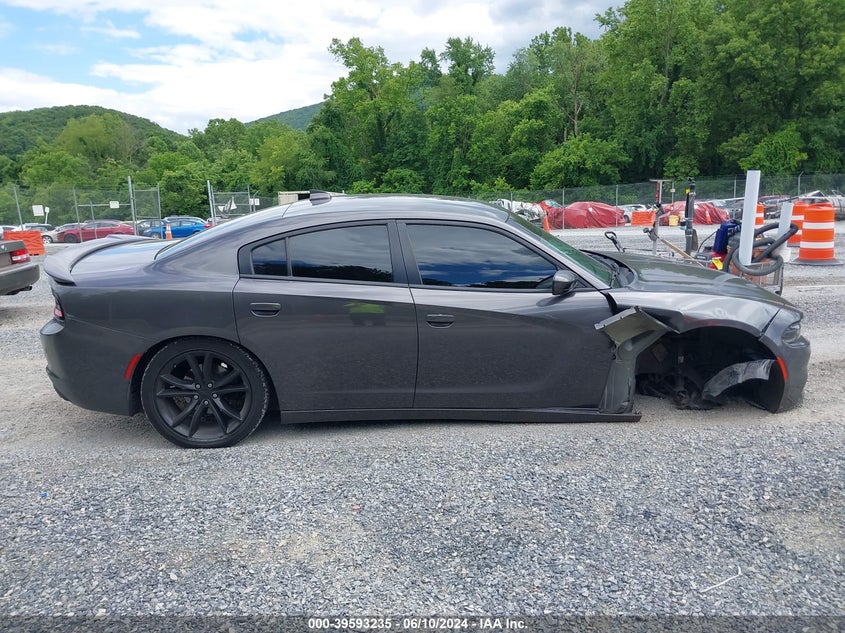 2017 Dodge Charger Sxt Rwd VIN: 2C3CDXHG0HH615266 Lot: 39593235