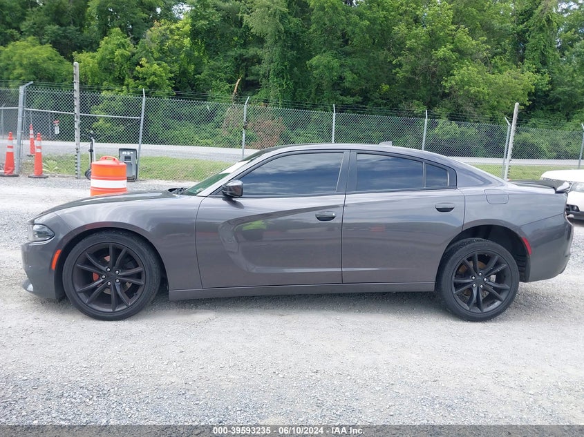2017 Dodge Charger Sxt Rwd VIN: 2C3CDXHG0HH615266 Lot: 39593235