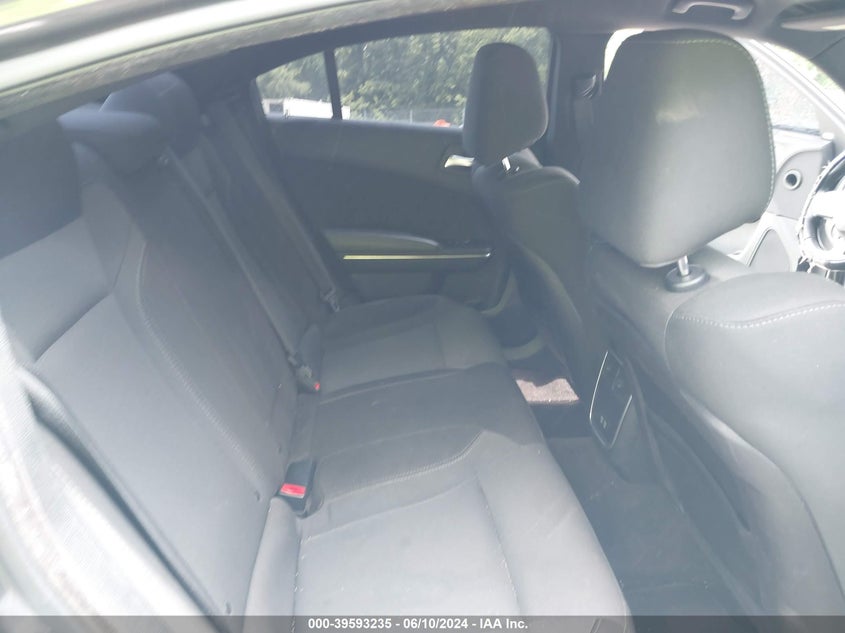 2017 Dodge Charger Sxt Rwd VIN: 2C3CDXHG0HH615266 Lot: 39593235