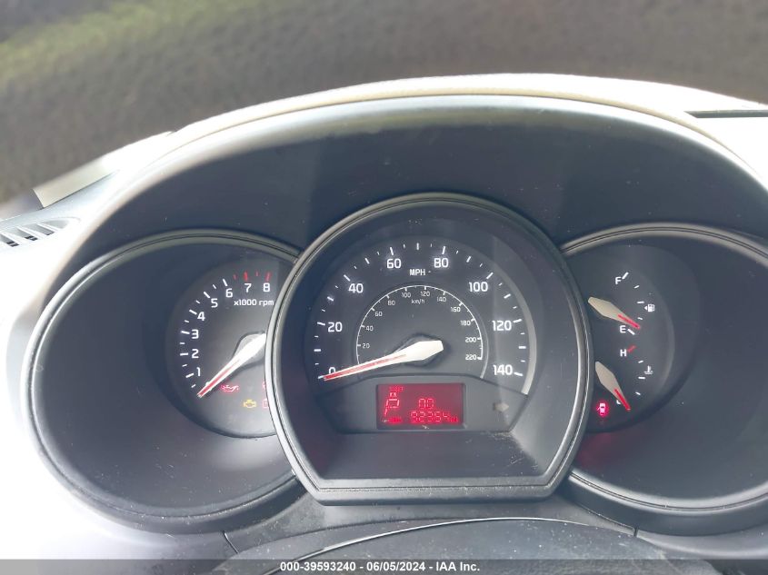 2014 Kia Rio Lx VIN: KNADM4A38E6324210 Lot: 39593240