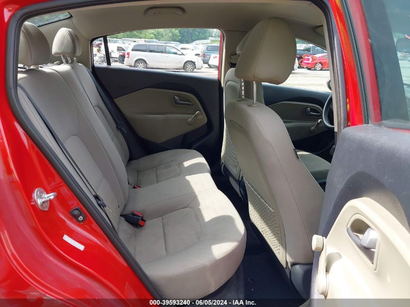 2014 Kia Rio Lx VIN: KNADM4A38E6324210 Lot: 39593240