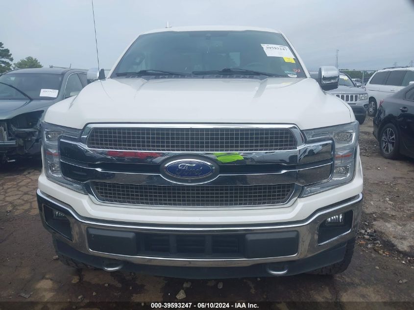 2019 Ford F-150 King Ranch VIN: 1FTEW1E42KFB57650 Lot: 39593247