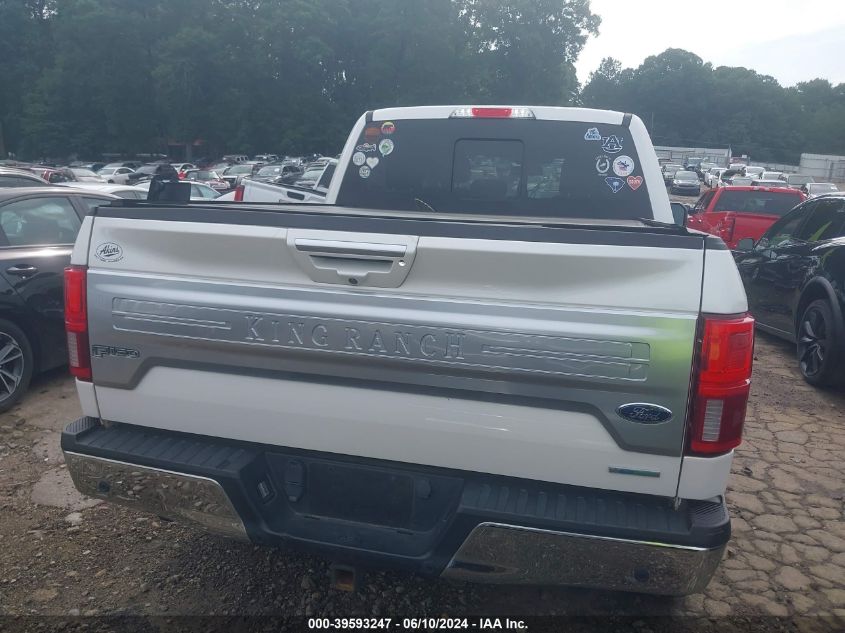 2019 Ford F-150 King Ranch VIN: 1FTEW1E42KFB57650 Lot: 39593247
