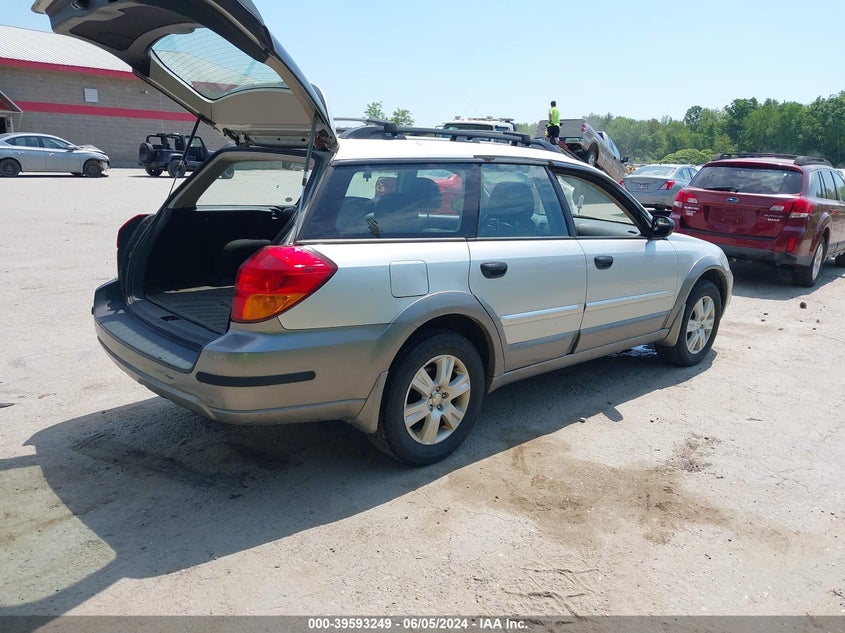 2005 Subaru Outback 2.5I VIN: 4S4BP61C057302463 Lot: 39593249