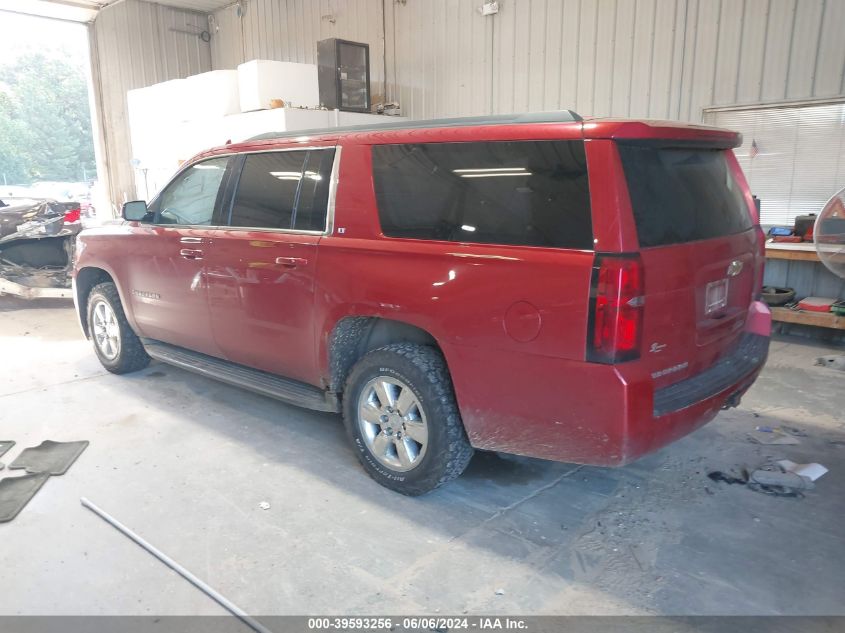 2015 Chevrolet Suburban 1500 Lt VIN: 1GNSKJKC2FR530997 Lot: 39593256