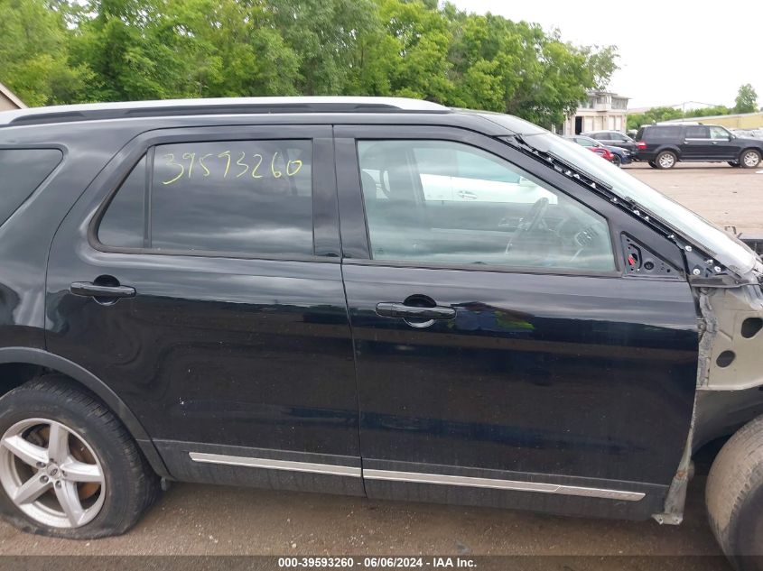 1FM5K8D85HGC56406 2017 Ford Explorer Xlt