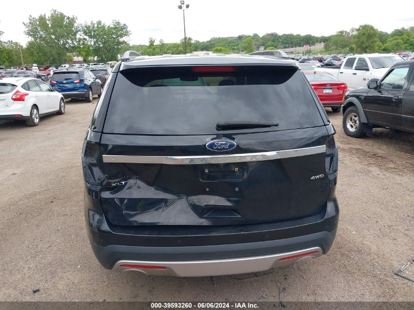 1FM5K8D85HGC56406 2017 Ford Explorer Xlt