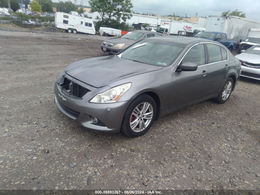 2011 Infiniti G37X VIN: JN1CV6AR7BM410890 Lot: 39593267