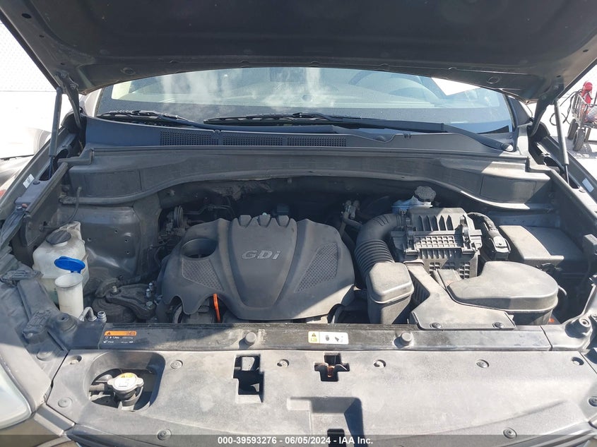 2013 Hyundai Santa Fe Sport VIN: 5XYZU3LB1DG087630 Lot: 39593276