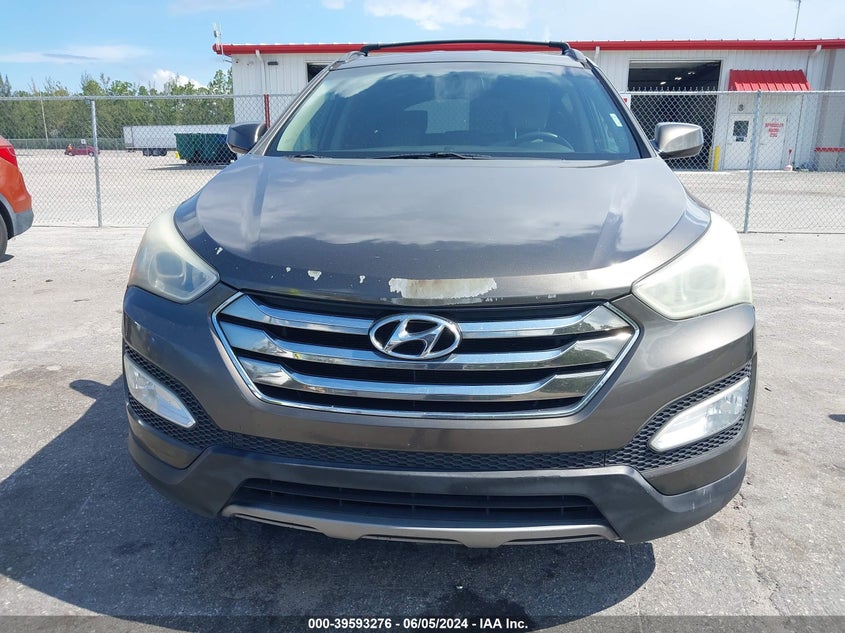 2013 Hyundai Santa Fe Sport VIN: 5XYZU3LB1DG087630 Lot: 39593276