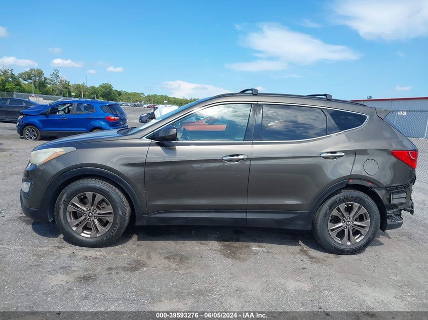 2013 Hyundai Santa Fe Sport VIN: 5XYZU3LB1DG087630 Lot: 39593276