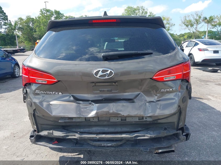2013 Hyundai Santa Fe Sport VIN: 5XYZU3LB1DG087630 Lot: 39593276