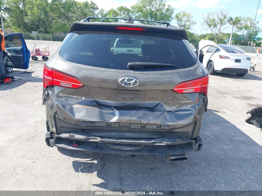 2013 Hyundai Santa Fe Sport VIN: 5XYZU3LB1DG087630 Lot: 39593276