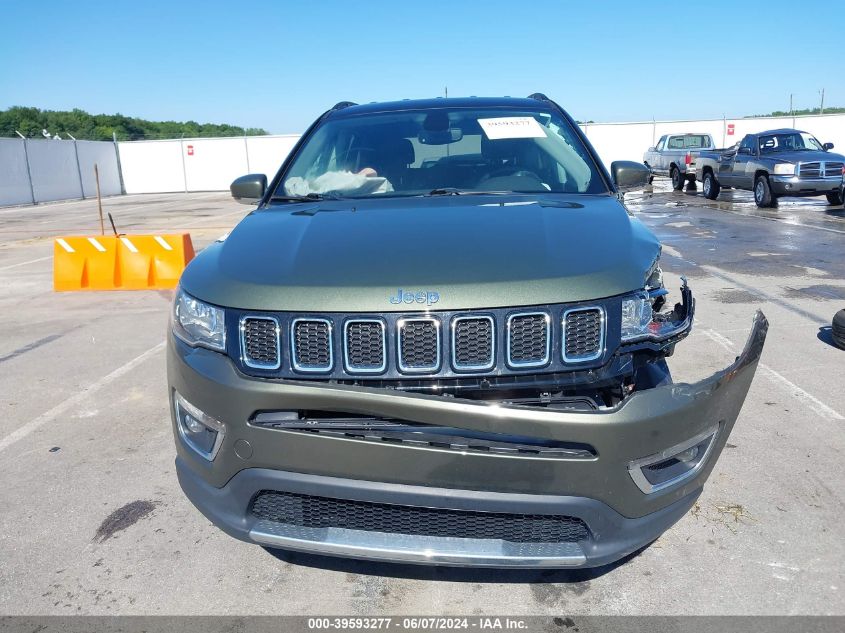 2020 Jeep Compass Limited 4X4 VIN: 3C4NJDCB3LT167368 Lot: 39593277