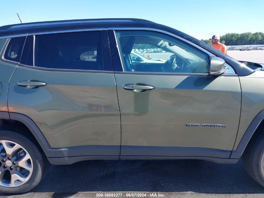 2020 Jeep Compass Limited 4X4 VIN: 3C4NJDCB3LT167368 Lot: 39593277