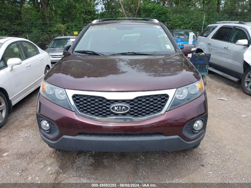 2012 Kia Sorento Lx VIN: 5XYKT3A61CG301962 Lot: 39593292