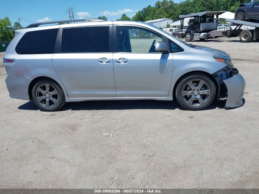 2017 Toyota Sienna Se Premium 8 Passenger VIN: 5TDXZ3DC9HS782429 Lot: 39593294