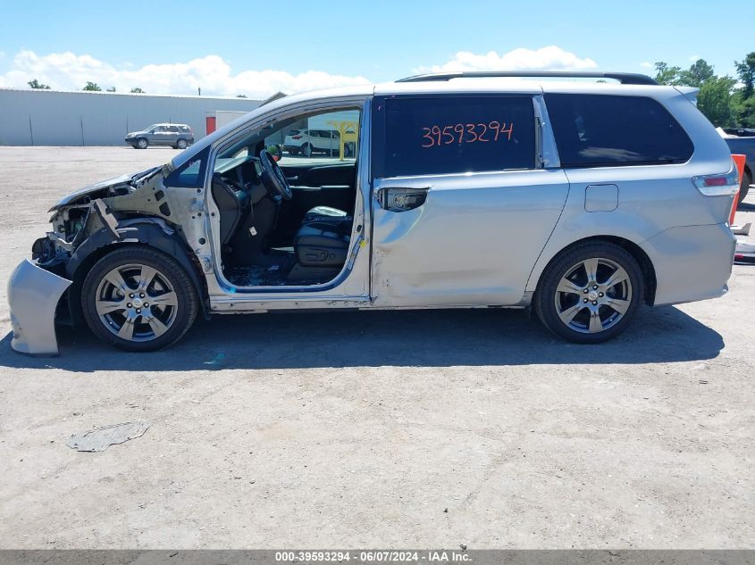 2017 Toyota Sienna Se Premium 8 Passenger VIN: 5TDXZ3DC9HS782429 Lot: 39593294