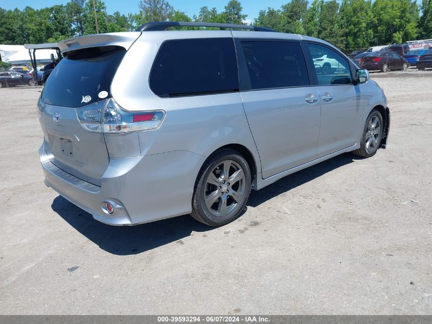 2017 Toyota Sienna Se Premium 8 Passenger VIN: 5TDXZ3DC9HS782429 Lot: 39593294