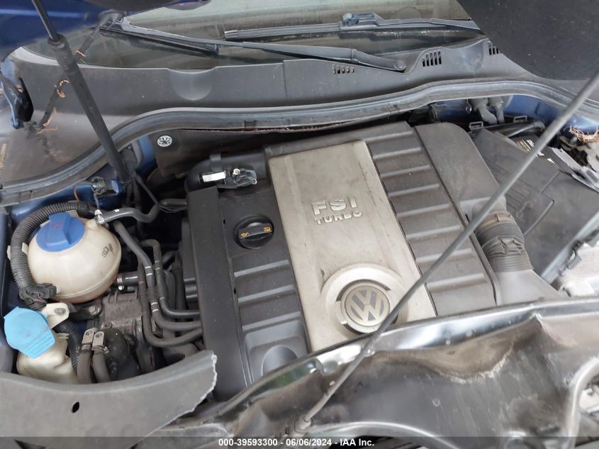 2008 Volkswagen Passat Turbo VIN: WVWXK73C58E157173 Lot: 39593300