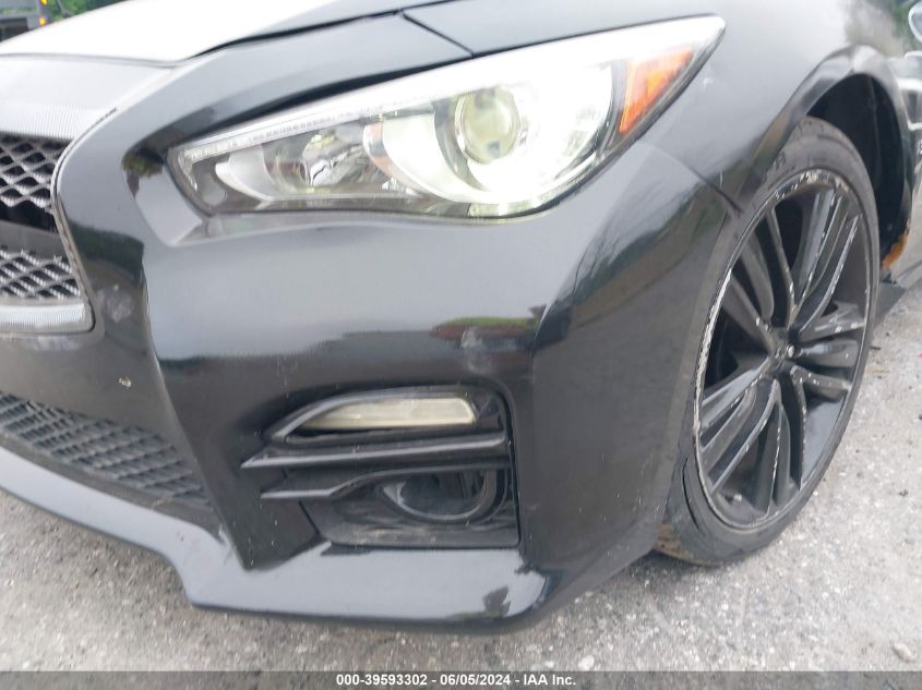 2016 Infiniti Q50 3.0T Premium VIN: JN1EV7AR2GM340611 Lot: 39593302