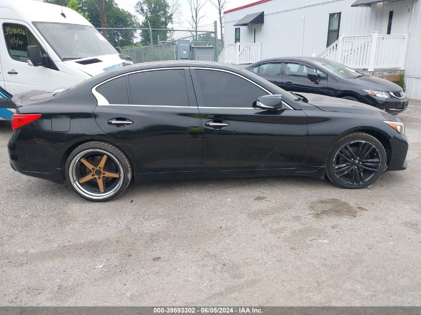 2016 Infiniti Q50 3.0T Premium VIN: JN1EV7AR2GM340611 Lot: 39593302