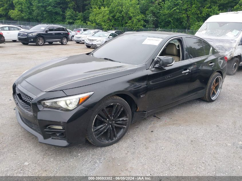 JN1EV7AR2GM340611 | 2016 INFINITI Q50