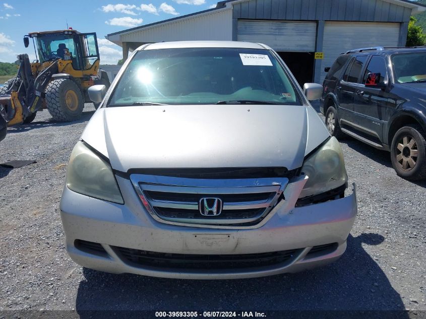 2005 Honda Odyssey Ex VIN: 5FNRL38415B415862 Lot: 39593305