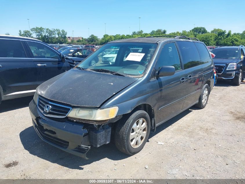 2003 Honda Odyssey Ex-L VIN: 5FNRL18903B017863 Lot: 39593307