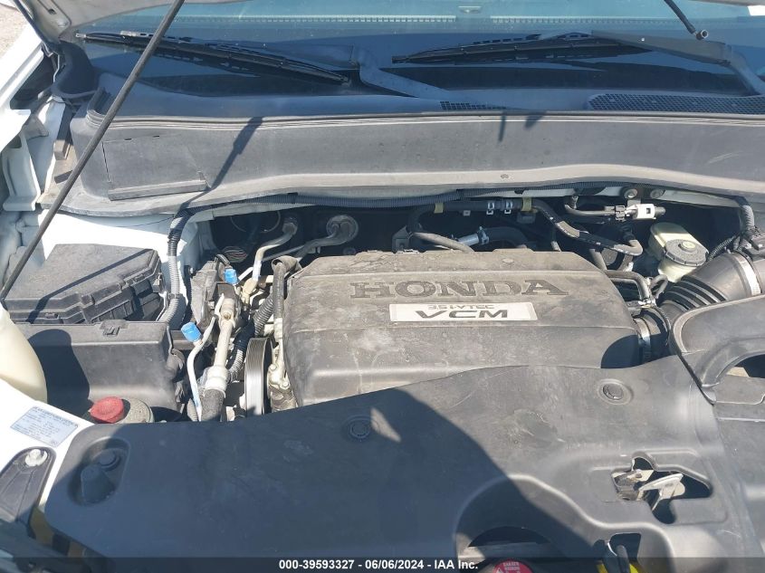 2009 Honda Pilot Ex-L VIN: 5FNYF38559B005339 Lot: 39593327