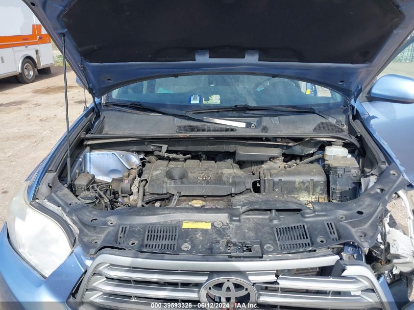 2010 Toyota Highlander VIN: JTEZA3EHXA2011464 Lot: 39593328