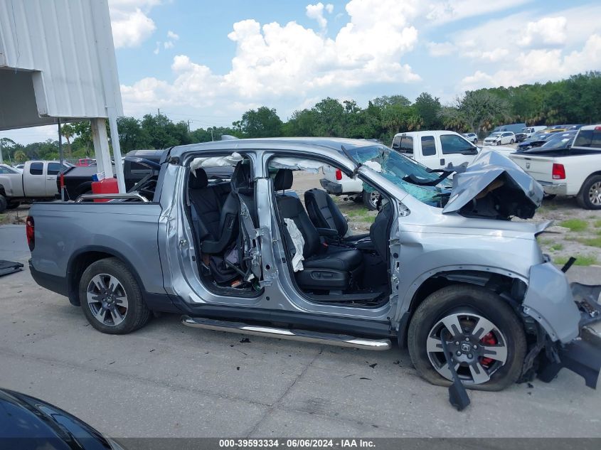 2018 Honda Ridgeline Rtl VIN: 5FPYK2F57JB000132 Lot: 39593334