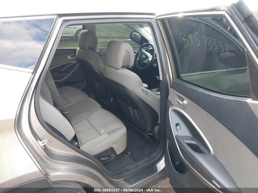 2016 Hyundai Santa Fe Sport 2.4L VIN: 5XYZT3LB0GG339908 Lot: 39593337