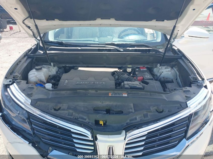 2016 Lincoln Mkx Black Label VIN: 2LMPJ7JR4GBL55859 Lot: 39593362