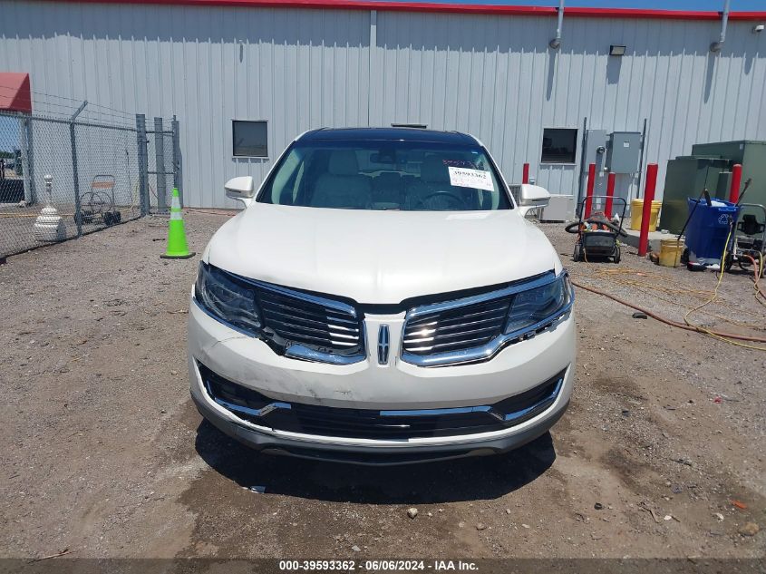 2016 Lincoln Mkx Black Label VIN: 2LMPJ7JR4GBL55859 Lot: 39593362