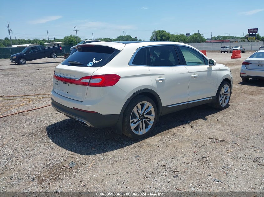 2016 LINCOLN MKX BLACK LABEL - 2LMPJ7JR4GBL55859
