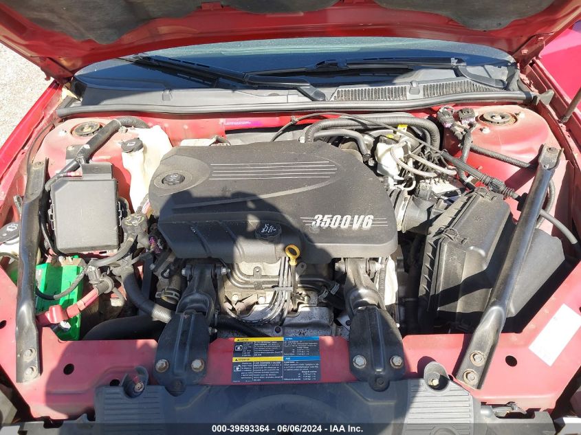 2008 Chevrolet Impala Lt VIN: 2G1WT58K281364594 Lot: 39593364