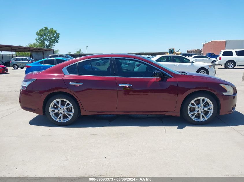 2013 Nissan Maxima 3.5 S VIN: 1N4AA5AP3DC847163 Lot: 39593373