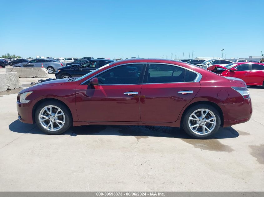 2013 Nissan Maxima 3.5 S VIN: 1N4AA5AP3DC847163 Lot: 39593373